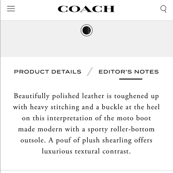 Coach leather boots - Picture 7 of 7